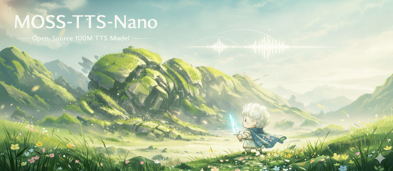 MOSS-TTS-Nano model architecture